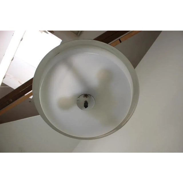 1970s Midcentury Space Age Ufo Pendant by Drupol, 1970s For Sale - Image 5 of 12