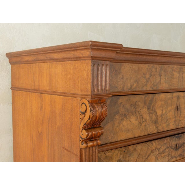 Vintage Secretaire in Wood For Sale - Image 5 of 14