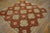 1900s Beige Geometric Folk Art Antique American Hooked Rug 5' 7'' X5' 7'' Woven Carpet For Sale - Image 4 of 11