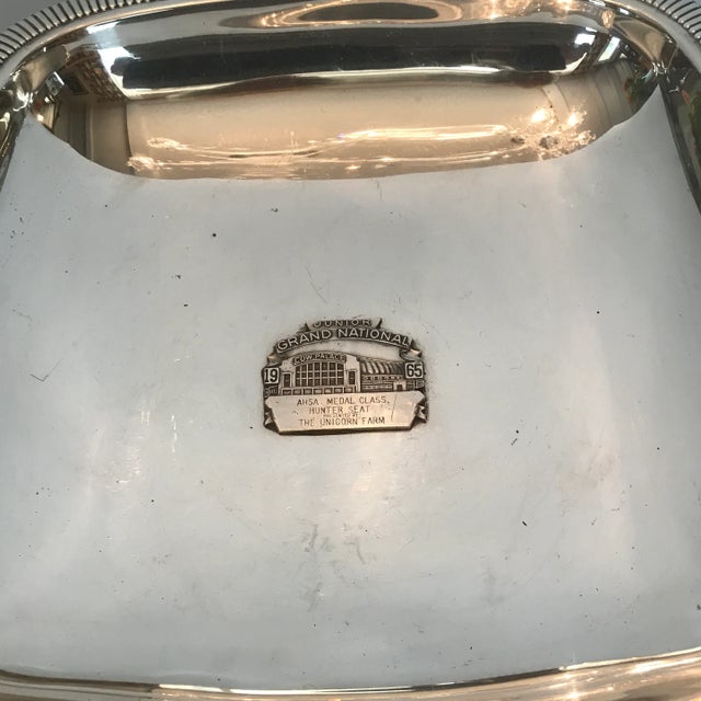 1965 Junior Grand National Medal Class Hunter Seat Award Bowl From the Cow Palace For Sale - Image 9 of 11