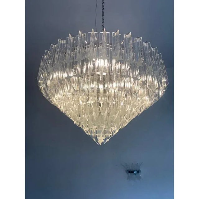 Murano Glass Sputnik Chandelier by Simoeng, Set of 2 For Sale - Image 3 of 13
