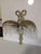 Mid 20th Century Baccarat Style Crystal Bronze Palm Tree Leaf Sconce For Sale In Cleveland - Image 6 of 11