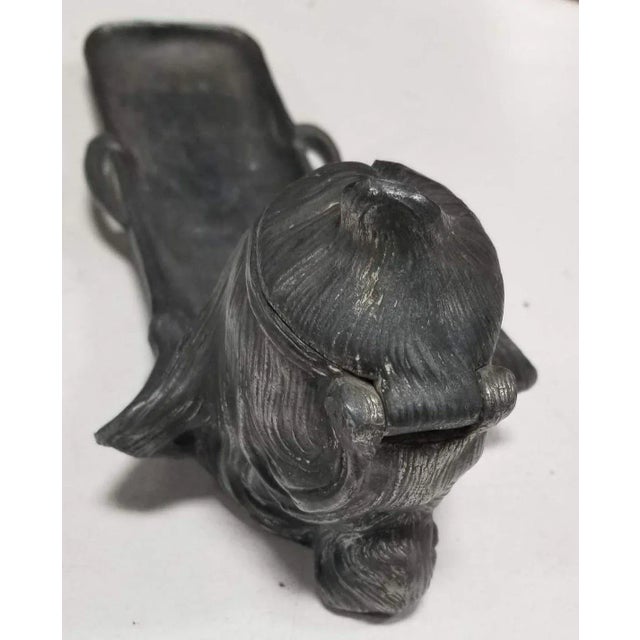 Early Century Art Nouveau Ink Well and Pen Holder For Sale In Los Angeles - Image 6 of 8