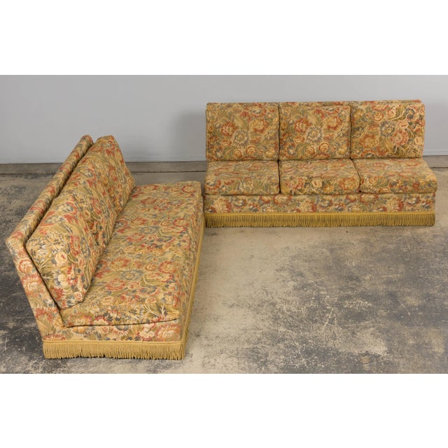 Vintage French Country Sofas in Floral Tapestry – A Pair For Sale - Image 14 of 18