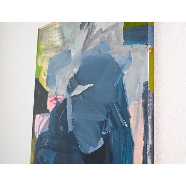 Paint Large Abstract Expressionism Piece Titled Realizing Through by Allison James For Sale - Image 7 of 8