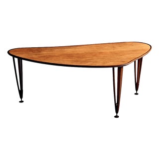 Triangular Teak Coffee Table from BC Møbler, Denmark, 1960s For Sale