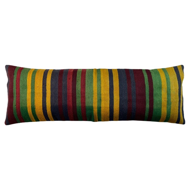 Turkish Kilim Cushion Cover, 1970s For Sale