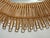Brown Apple-Shaped Rattan Mirror, Italy, 1960s For Sale - Image 8 of 9