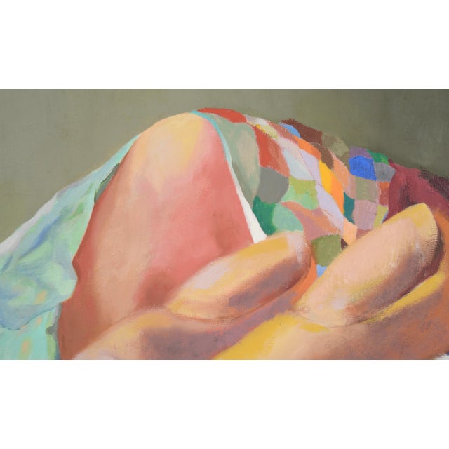 "Morning Towers" Contemporary Figurative Self Portrait by Narcissus Robert Quagliata For Sale - Image 4 of 8