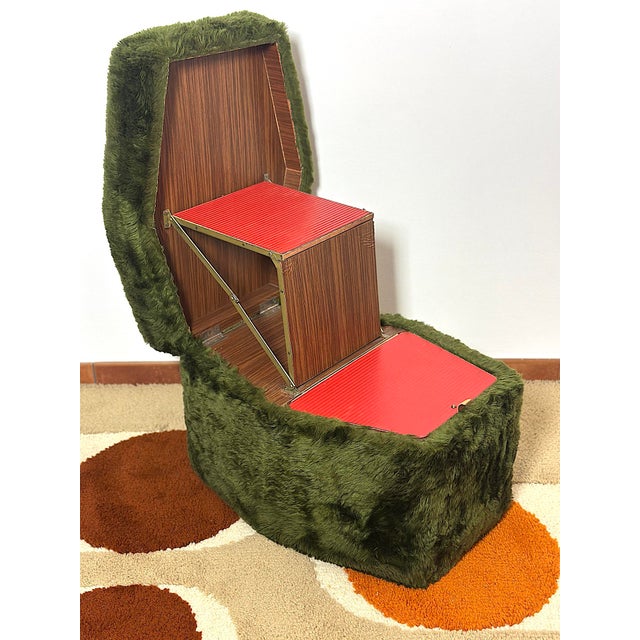 Vintage Ottoman, Italy, 1970s For Sale - Image 16 of 16