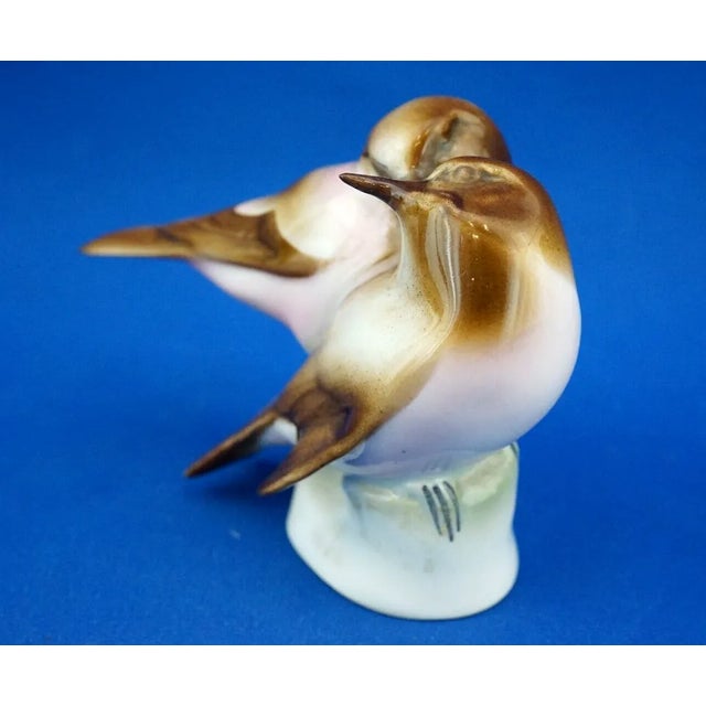 20th Century Porcelain Sparrows from Zsolnay, Hungary For Sale - Image 18 of 18