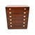 Vintage Danish Chest of Drawers with Secretary, 1960 For Sale - Image 4 of 11