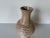 Mid-Century Modern Vintage Beige Glaze Art Pottery Vase, Signed For Sale - Image 3 of 8