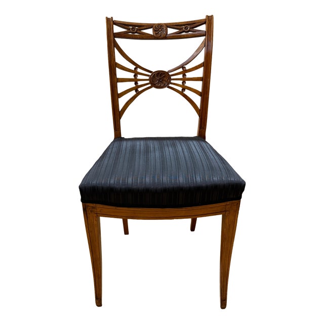 Antique Neoclassical Dining Chairs by Friedrich Gottlob Hoffmann, Germany 1780, Set of 4 For Sale