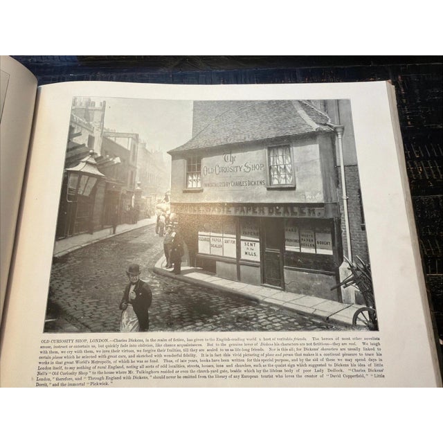 Paper John L Stoddard’s Photographs of Famous Scenes, Cities and Paintings 1894 For Sale - Image 7 of 9