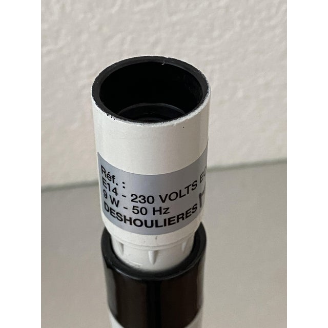 Early 21st Century Porcelain Rocket Shape Lamp Base by Deshoulières, 2010s For Sale - Image 5 of 14