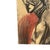 1970s Vintage Charcoal Portrait Drawing of a Woman on Paper, Modern Figurative Artwork. For Sale - Image 5 of 10