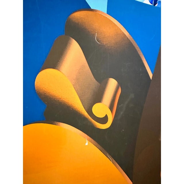 Mid-Century Modern Jack Brusca Letter A. Pop Art Screen Print Signed For Sale - Image 3 of 11