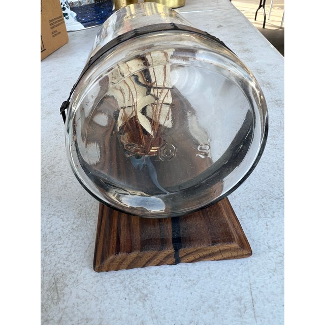 Vintage Ship in a Bottle For Sale - Image 4 of 8