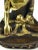 Brass Shakyamuni Buddha Gold & Bronze Nepalese Figurine For Sale - Image 8 of 13