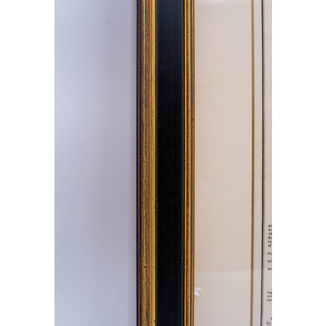 Sculpture Materials Framed Geographical Statistical & Historical Map of Delaware Atlas Engraving 1822-1823 For Sale - Image 7 of 10