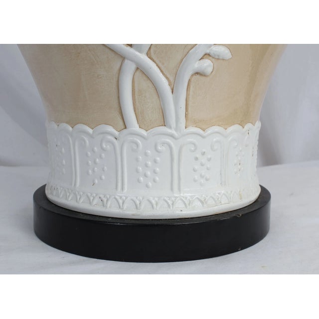 1990s Holland Salley Ceramic Table Lamp For Sale - Image 4 of 7