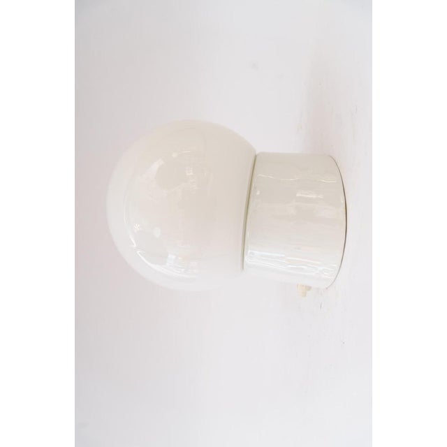 Bauhaus Porcelain Wall Lamp, Germany, 1930s For Sale - Image 3 of 13