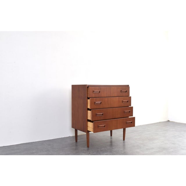 Mid-Century Modern Danish Teak Chest of Drawers, 1960s For Sale - Image 12 of 16