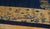 Antique Peking Room Size Wool Blue Navy, Camel Rug, Circa Date: 1920s. This exceptional Chinese textile, presented in a...