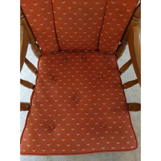 Vintage 1970s Tell City Maple Glider Rocker Chairish