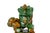 Rare Mid-Century Modern Chinese Ceremic Food Dogs in Vibrant Sancai-Style Green & Amber Drip Glaze For Sale - Image 11 of 12