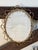 Vintage French Oval Rattan Mirror, 1950s For Sale - Image 10 of 11
