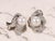 Silver The Beach Plum: White Gold Pearl and Diamond Ear Clips, 2 Pieces For Sale - Image 8 of 11