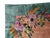 1920s Antique Chinese Beige Cream Open Field Floral Art Deco Wool Knotted Rug For Sale - Image 11 of 13