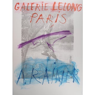 Arnulf Rainer, La Tour Eiffel, Lithograph For Sale