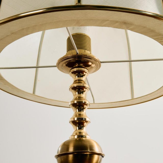 1970s Brass Table Lamp, 1970s For Sale - Image 5 of 12