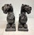 Pair of Antique 1800's Carved Wood Architectural Salvage Lion Sculpture Statue For Sale - Image 9 of 13