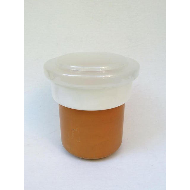 Glass and Copper Pendant Light from Philips, 1930s For Sale - Image 12 of 18