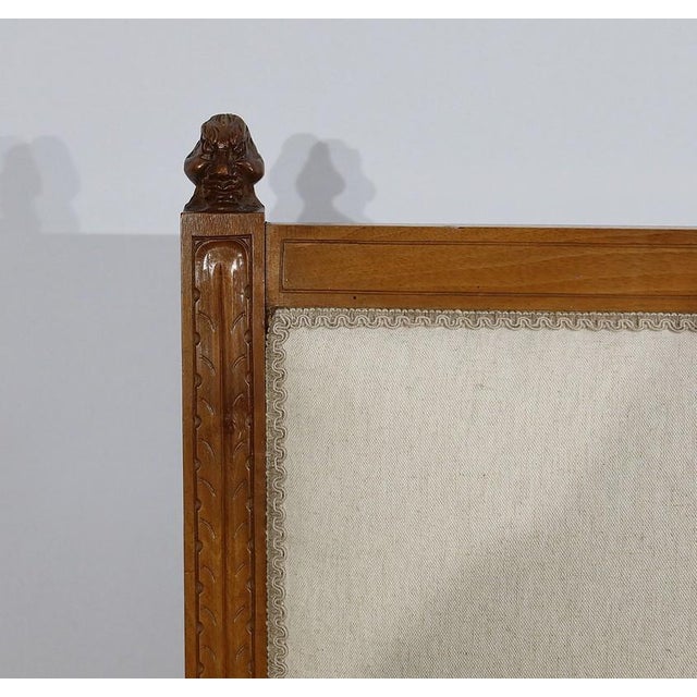 Renaissance Style Bench in Walnut, Late 19th Century For Sale - Image 9 of 18