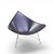 George Nelson for Vitra Mid Century Black Leather Coconut Chairs - Pair For Sale - Image 12 of 12