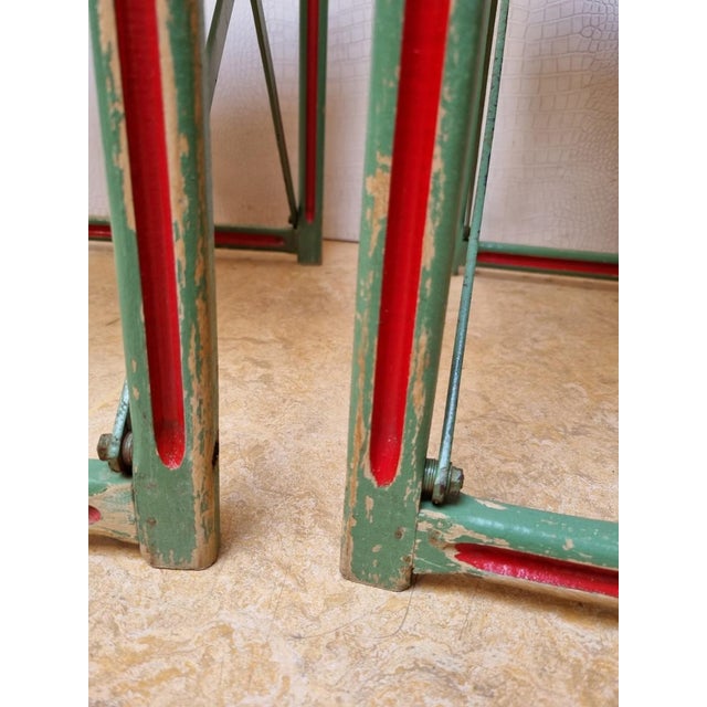 Vintage Folding Chairs by Table Auto B.P. Paris, 1950s, Set of 2 For Sale - Image 12 of 18