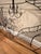 Up for sale is an exceptional, authentic 1990s original large-scale metal wire wall sculpture titled "Jazz Club" by...
