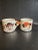 Vintage Grés stoneware couple mugs. This specific kitsch aesthetics and craftsmanship are a speciific design trend from...