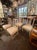 Set of 4 Late 19th C. Swedish Carved and Painted Side Chairs For Sale In Dallas - Image 6 of 8