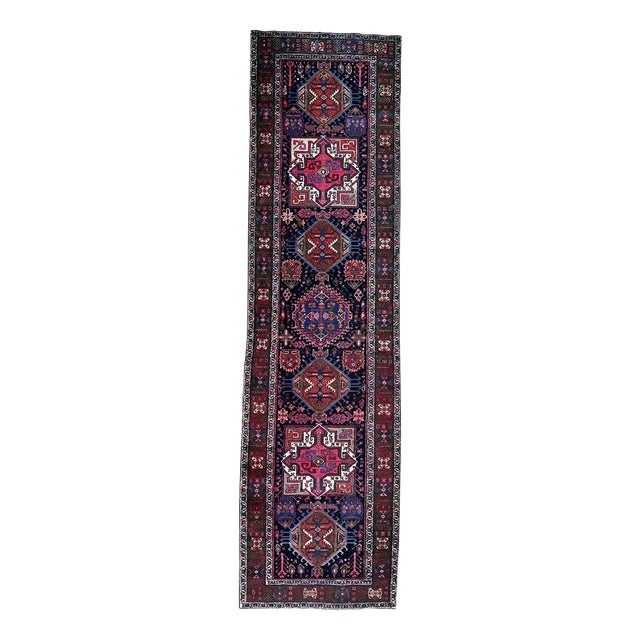 Kurdish Caucasian Style Runner Rug For Sale