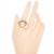 14k Gold Mabè Pearl & Diamond Ring Vintage For Sale In Tampa - Image 6 of 7