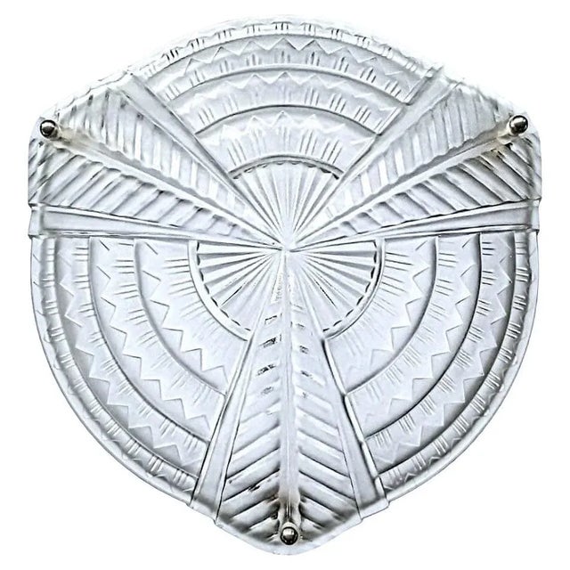 Art Deco French Art Deco Pendant Chandelier by Noverdy For Sale - Image 3 of 6