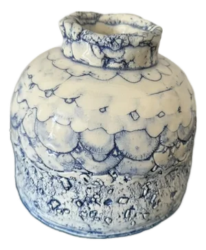 Contemporary Japanese Textured Jar