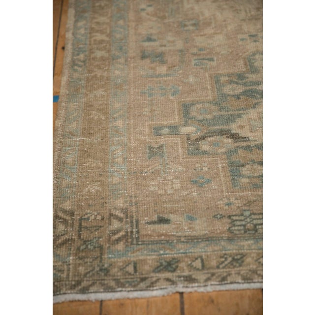 Vintage Distressed Heriz Rug Runner - 3'5" x 10'8" For Sale - Image 9 of 11