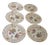 Antique European Porcelain Plates - Set of 6 For Sale
